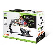 Techly Wandhalterung drehbar fĂĽr 1 Display 17-32  mit Gasfed