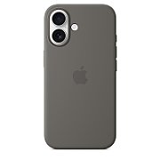 IPHONE 16 SILICONE CASE/WITH MAGSAFE - STONE GRAY