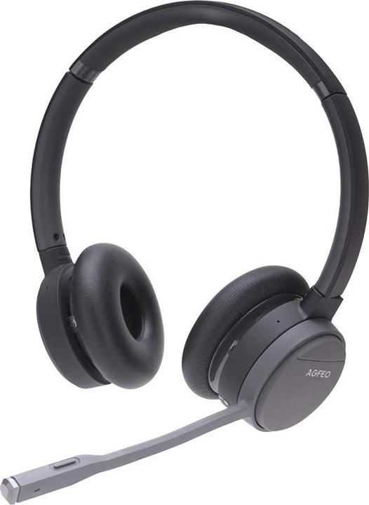 AGFEO Infinity - Wireless - Office/Call center - 189 g - Headset - Black