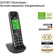 Gigaset Cordless Phone Black  E720HX  S30852-H2963-B101