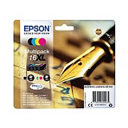 Patrone Epson 16 4er-Pack black + color XL             T1636