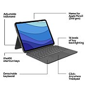 COMBO TOUCH IPAD PRO 11IN 1-3G/OXFORD GREY - FRA