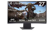 LG LG 27GS60QC computer monitor 68.6 cm (27 ) 2560 x 1440 pixels Full HD LCD Black