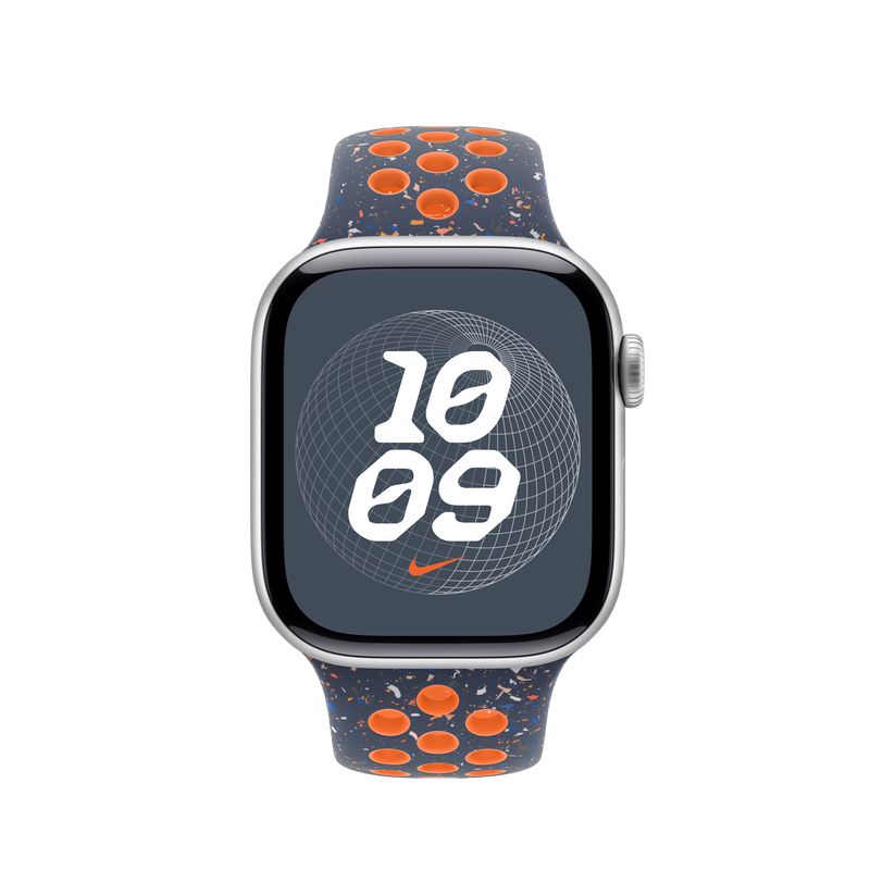 40MM BLUE FLAME NIKE/SPORT BAND - S/M