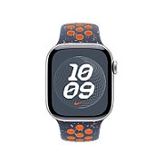 40MM BLUE FLAME NIKE/SPORT BAND - S/M