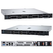 Server DELL PowerEdge R360, Rack 1U, Intel Xeon E-2414 (4 C / 4 T, 2.60 GHz - 4.5 GHz, 12 MB cache, 55 W), 16 GB DDR5 ECC, 2 TB HDD, DELL PERC H355, 700 W, Fara sistem de operare