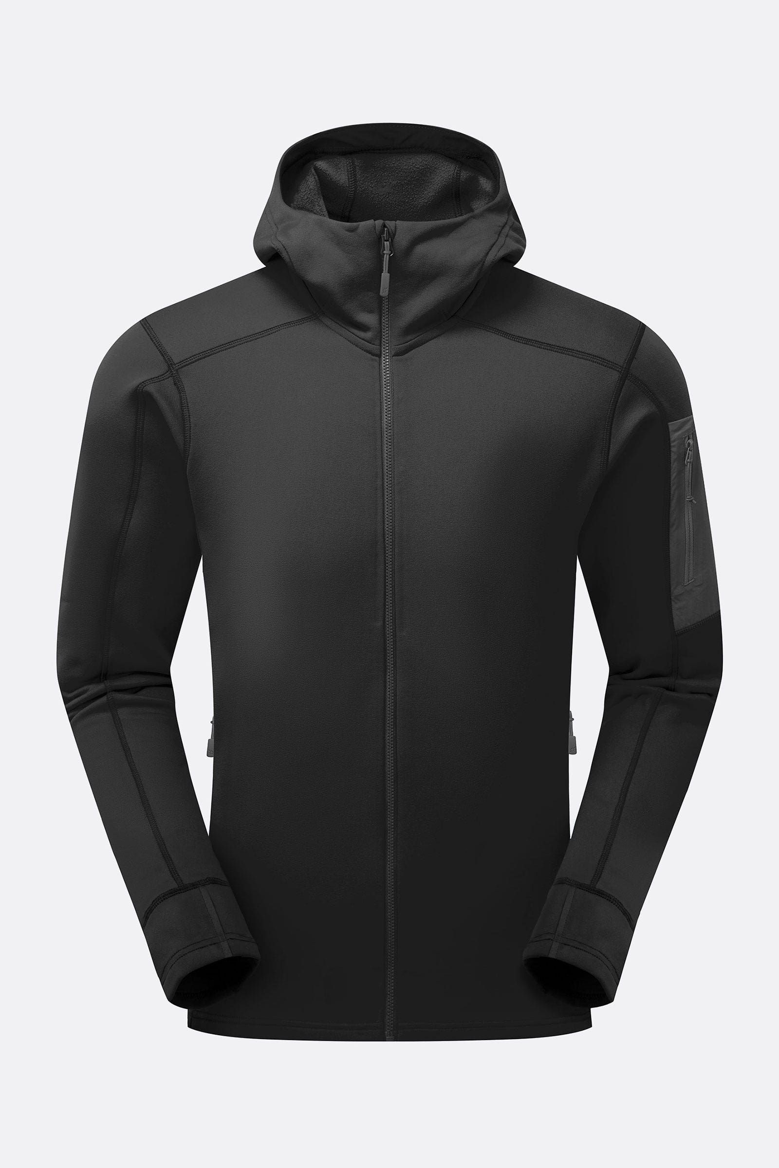 Sweatshirt modulus hoody-black-l RAB