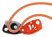 PETZL neox-orange belay device