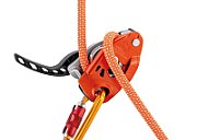 PETZL neox-orange belay device