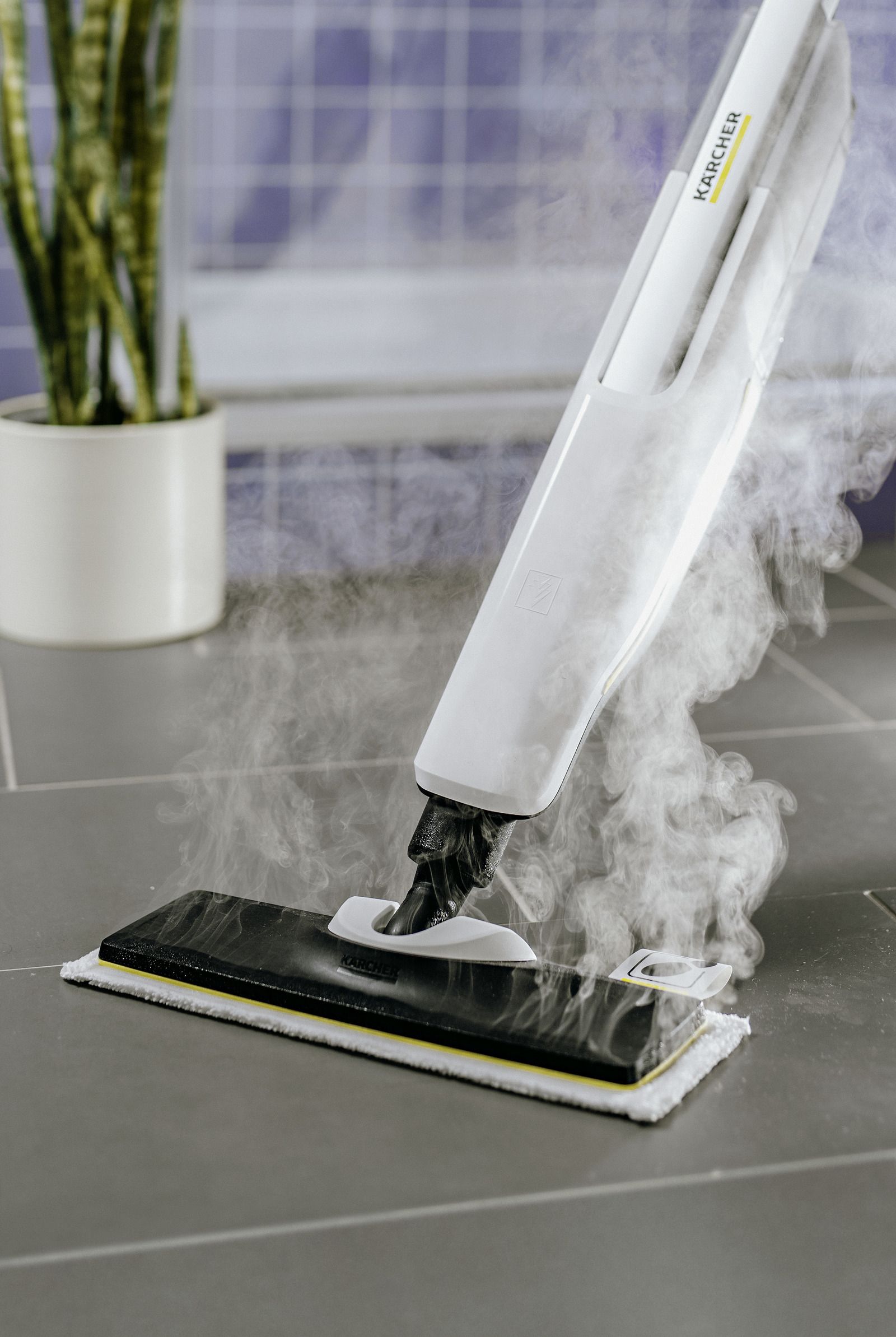 Kärcher Universal floor cloth set EasyFix Mop disposable cloth White  Yellow