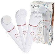 Adler AD 2178 facial cleansing brush Vibrating & rotating brush White Battery