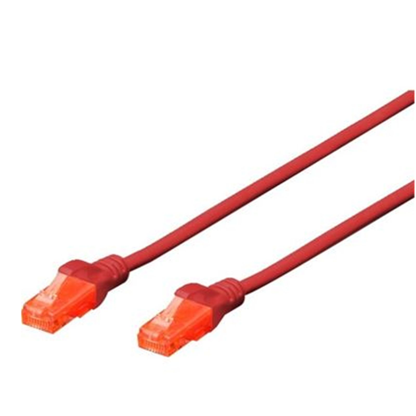 Digitus DK-1617-005/R cabluri de rețea Roşu 0,5 m Cat6 U/UTP (UTP)