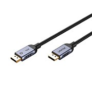 UNITEK C1628GY01-2M DisplayPort cable Black  Grey
