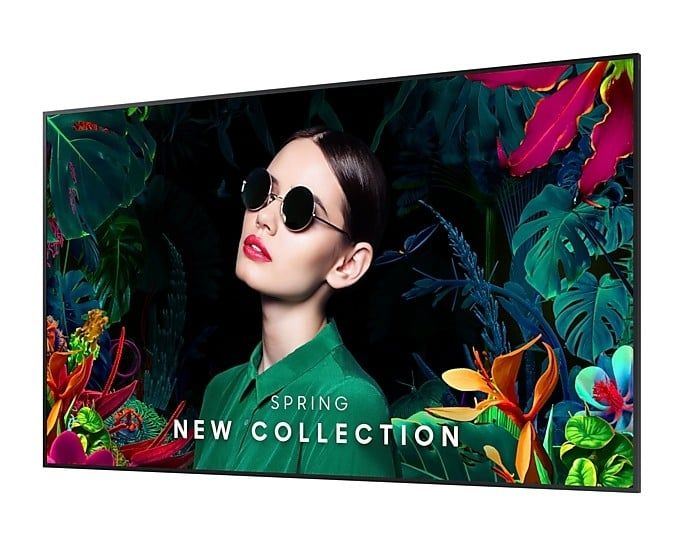 Samsung LH98QMCEBGCXEN Afișaj Semne Panou informare digital de perete 2,49 m (98 ) LED Wi-Fi 500 cd/m² 4K Ultra HD Negru Tizen 7.0 24/7