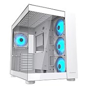COUGAR FV150 RGB PC Case, Mid tower, White