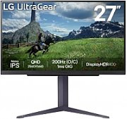 Monitor 27 inch LG 27GS85Q-B 2560 x 1440, 180 Hz (200 Hz OC)