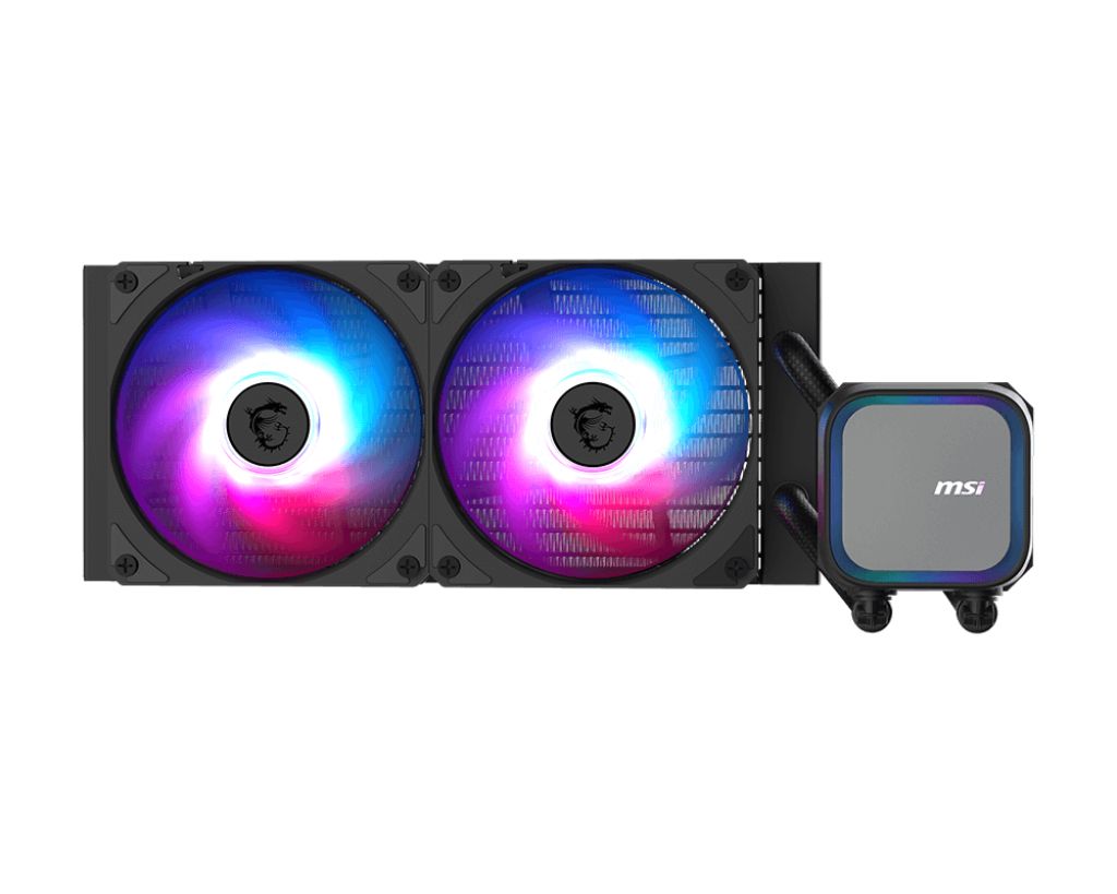 MAG CORELIQUID A13 240, Racire cu lichid, AIO 240mm, RGB, Intel/ AMD, Negru