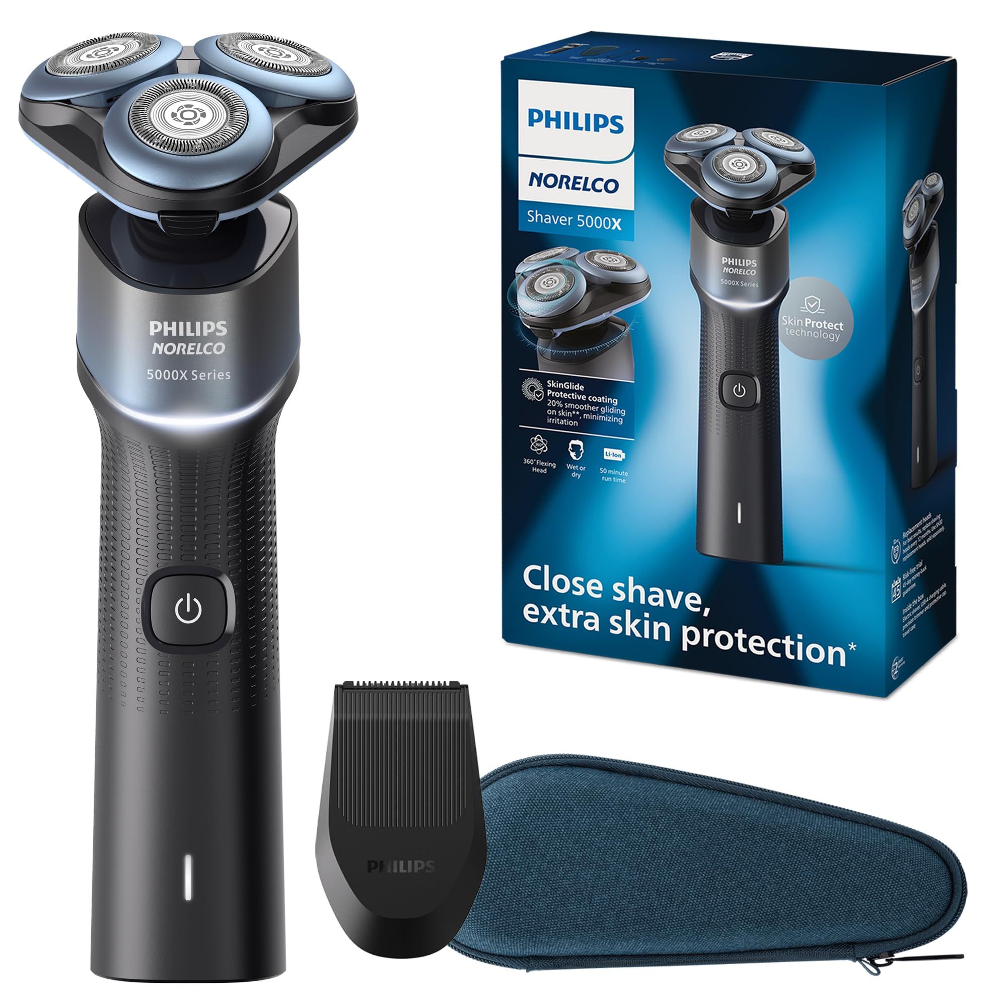Philips Shaver 5000X series X5006/00 Wet and dry electric shaver