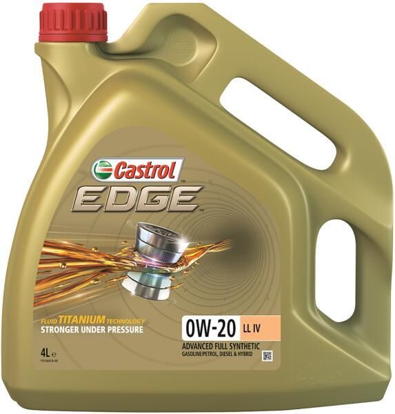 Castrol Edge 0W-20 LL IV K7 4L engine oil H 183515 15F612