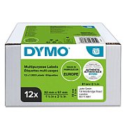Dymo labels for various purposes 57x32mm white 2093095 12 rolls