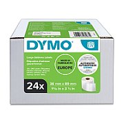 DYMO LW Large Address Labels 36 x 89 mm S0722390 Balta Lipni spausdintuvo etikete