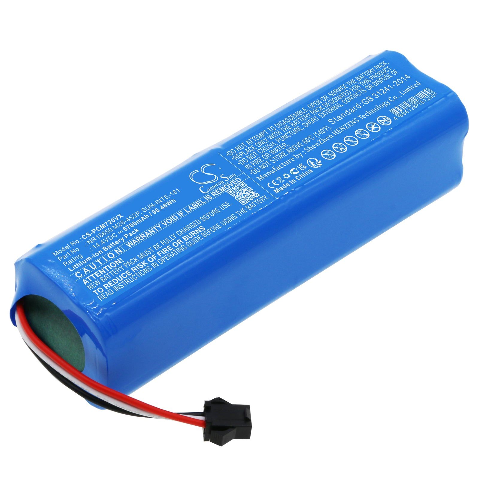 Akumulator do Xiaomi Viomi S9 14 4V 6700mAh Li-Ion