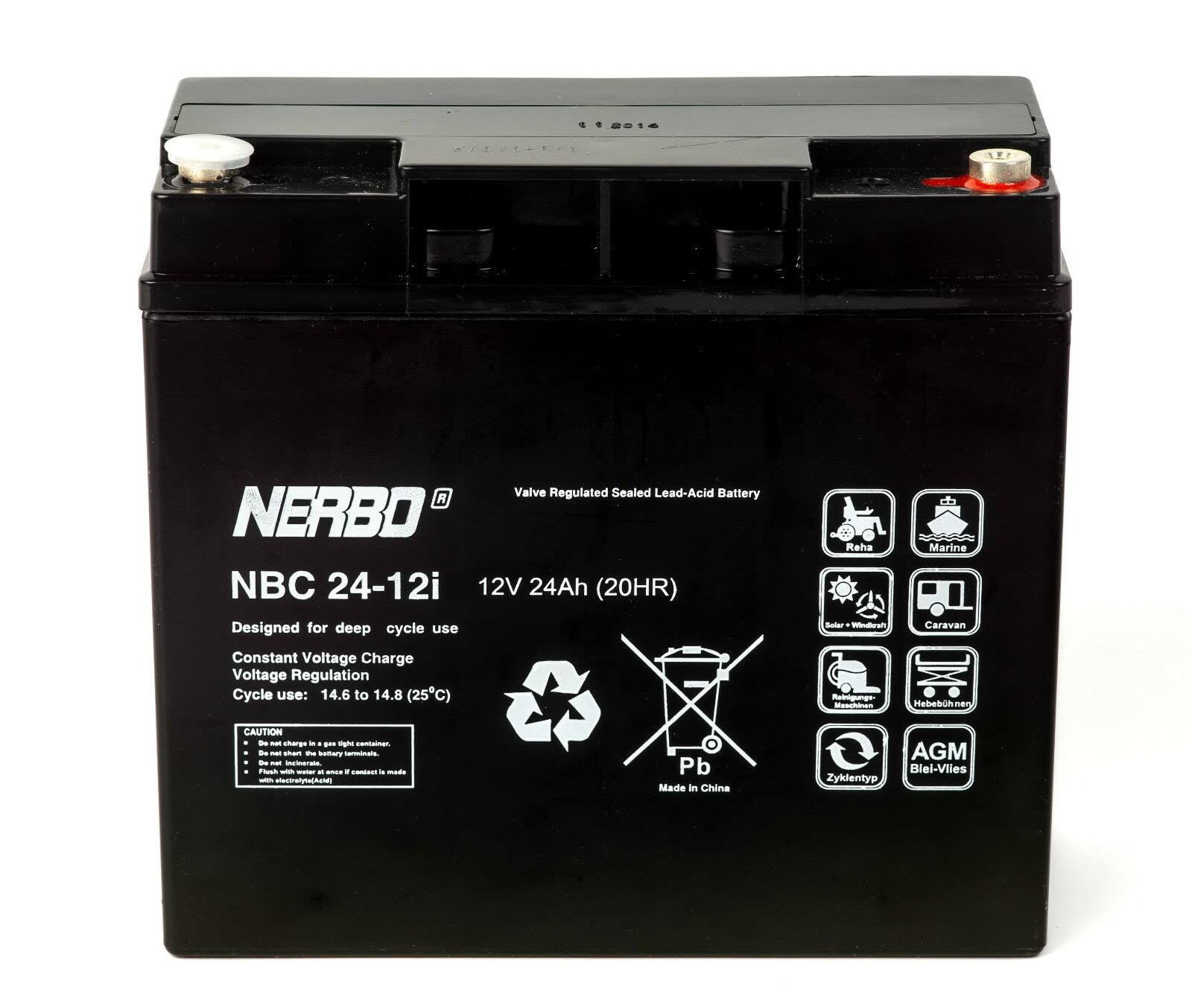 Battery NBC 24-12i 12V24Ah M5