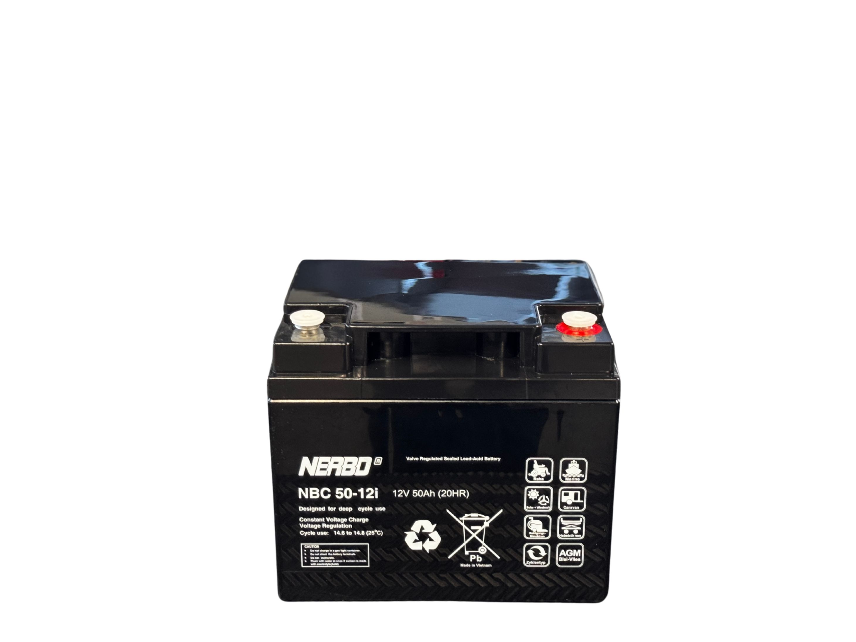 Battery NBC 50-12i 12V50Ah M6