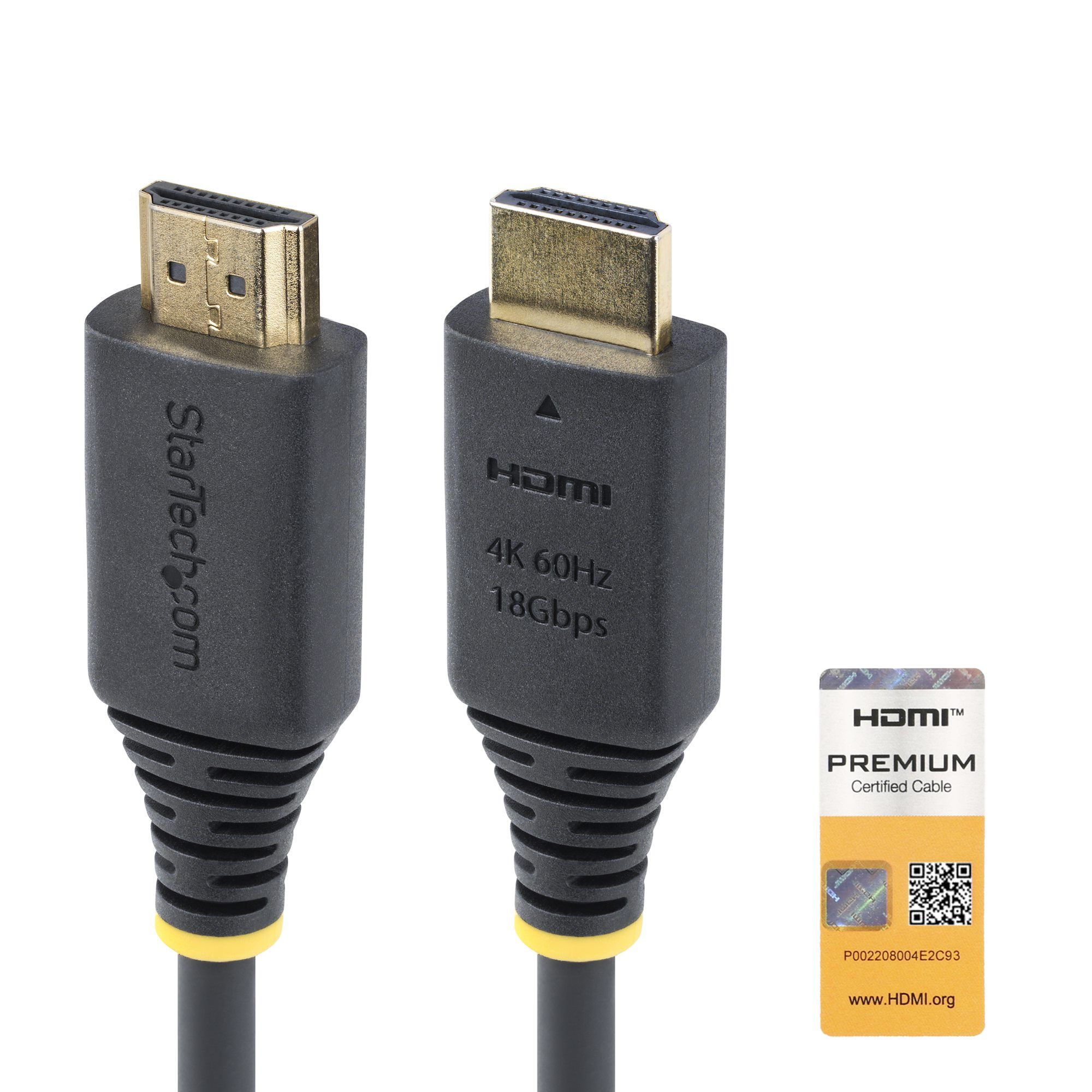 PREMIUM CERTIFIED HDMI CABLE 3M/HDMI CORD/4K 60HZ/HDR10/ARC