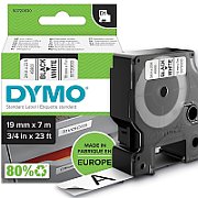 DYMO D1  Schriftband        19mmx7.0m schwarz->grĂĽn