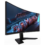 Gigabyte G34WQCP, 34 , VA, UHD, 3440 x 1440, 180Hz , HDMI, Display Port, Curbat, Boxe, 1ms, Negru