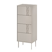 Cama 4S TRESSE chest of drawers 50x40x125 cashmere matt