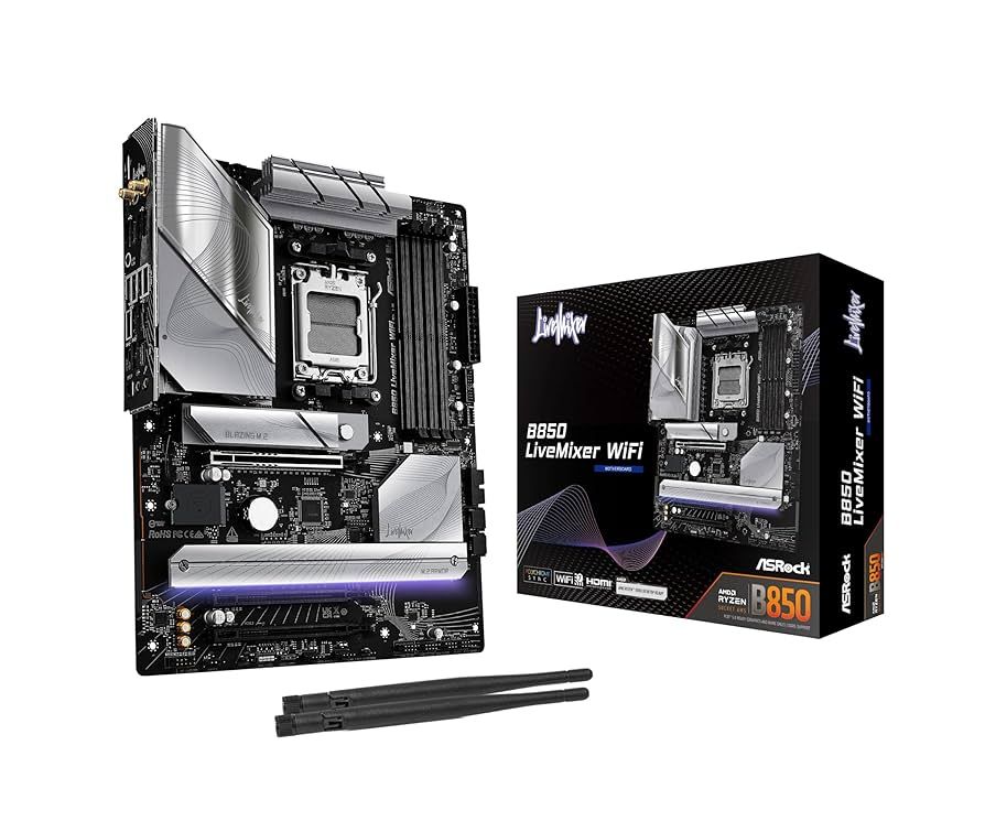Asrock B850 LiveMixer WiFi AMD B850 Socket AM5 ATX