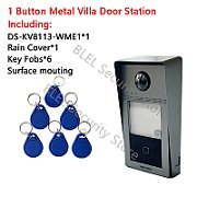 DOOR STATION HIKVISION DS-KV8413-WME1(C)/Flush