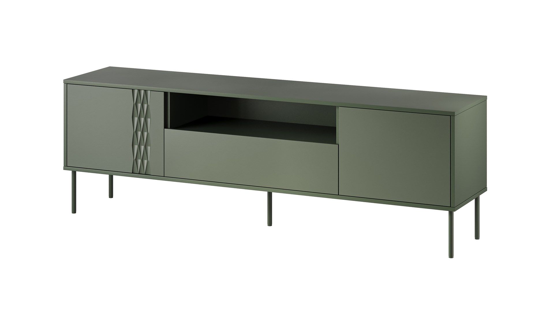 Cama EF TRESSE RTV Cabinet 180x40x54.5 matte green