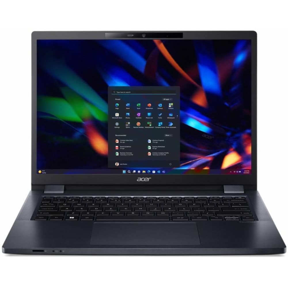 Laptop Acer TravelMate P4 TMP414-53-TCO, 14 inch 1920 x 1200, Intel Core i7-1355U (10 C / 12 T, 1.7 GHz - 5.0 GHz, 12 MB cache, 55 W), 16 GB DDR4, 512 GB SSD, Intel Iris Xe Graphics, Windows 11 Pro