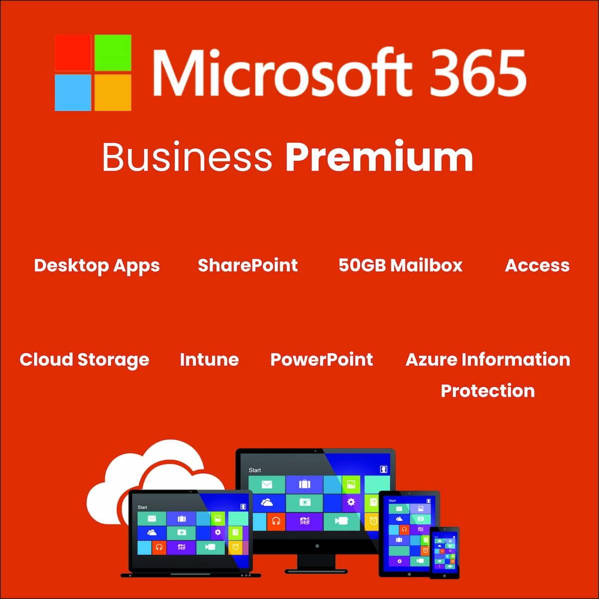 TERRA CLOUD Microsoft 365 Business Premium Voucher GB [1J1J]