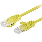 Lanberg PATCHCORD KAT.6 UTP 0.25M ŻÓŁTY FLUKE PASSED LANBERG 10-PACK