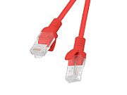 Lanberg PATCHCORD KAT.6 UTP 0.25M CZERWONY FLUKE PASSED LANBERG 10-PACK