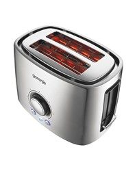 Gorenje Toaster T1000E Power 1000 W Number of slots 2 Housing material  Metal Stainless Steel