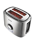 Gorenje Toaster T1000E Power 1000 W Number of slots 2 Housing material  Metal Stainless Steel
