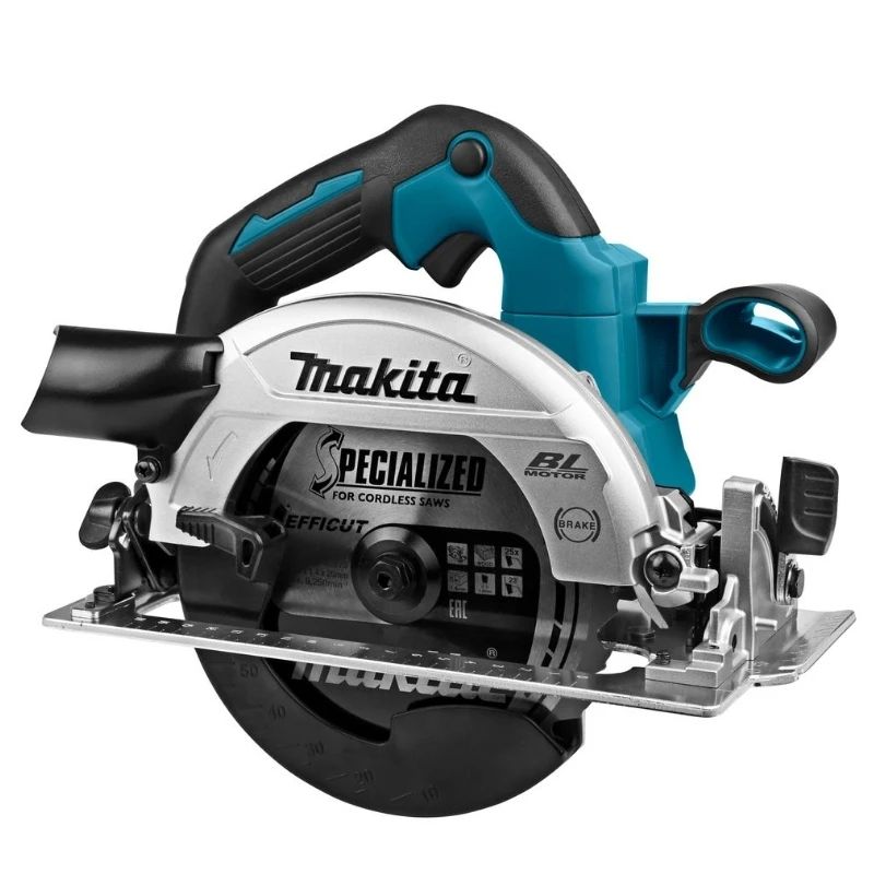 Makita DSS610RTJ portable circular saw 16.5 cm Black  Blue 3700 RPM