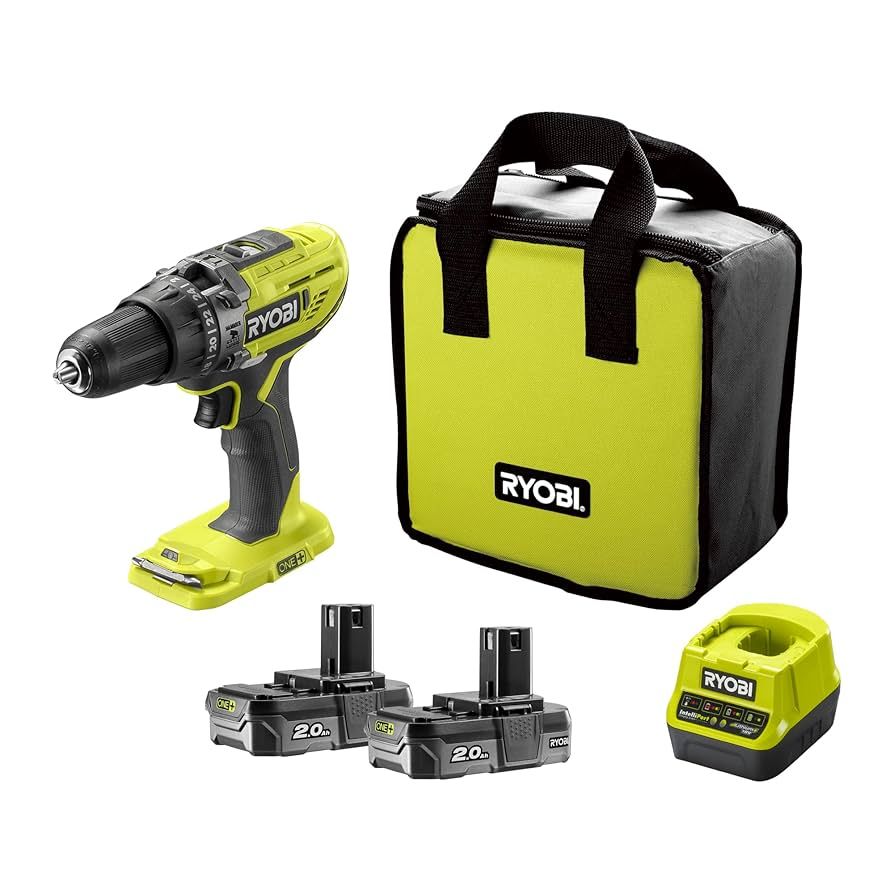 RYOBI Impact Drill 18V with 2x2.0AH Batteries