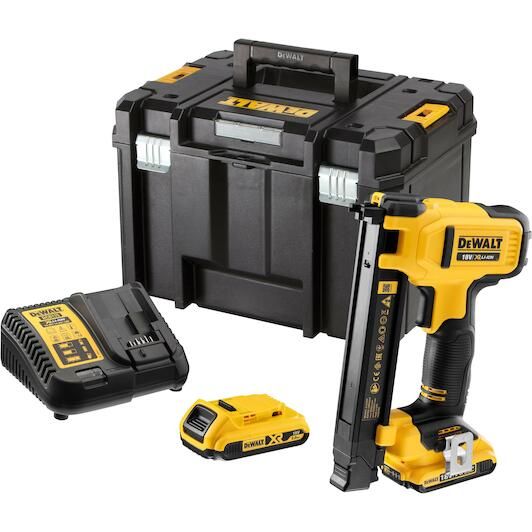 DEWALT Stapler 18V model DCN701D2 with 2x2.0Ah batteries