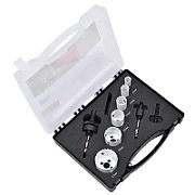 MAKITA HOLE SAW SET BIM ECONOMY 6 pcs. (ELECTRIC) 16 20 25 32 40 51mm+5WIE+2 ADAPTER