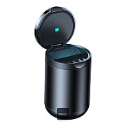 SCRUMIERA auto Baseus Premium, material aluminiu, usor de curatat, negru  C20464700111-00  - 6932172648206