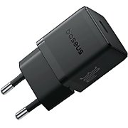 INCARCATOR retea Baseus Palm, Quick Charge 30W, 1 x USB Type-C 5V/3.0A, include cablu USB Type-C la USB Type-C 1m, negru  P10111605113-01  (timbru verde 0.18 lei) - 6932172677398