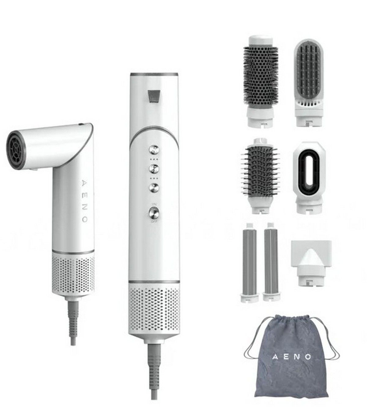 Multifunctional Hair Dryer, 220V-240V~50-60Hz, 1200W, Ionizer, 4 temperature modes, 3 speed modes, 98000RPM, less than 85dB