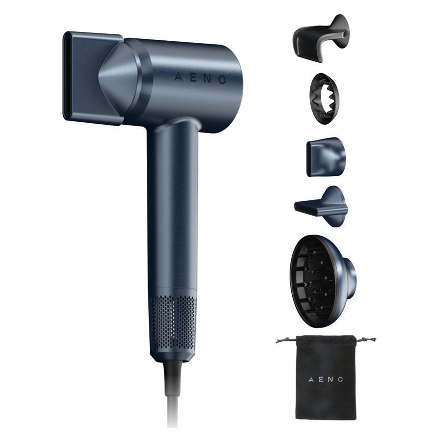 High Speed Hair Dryer, 220V-240V~50-60Hz, 1500W, Ionizer, LCD, 6+circulation mode, 110000RPM, less than 75dB