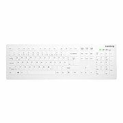 CHERRY Keyboard AK-C8112 Medical wireless [DE] white kabellos